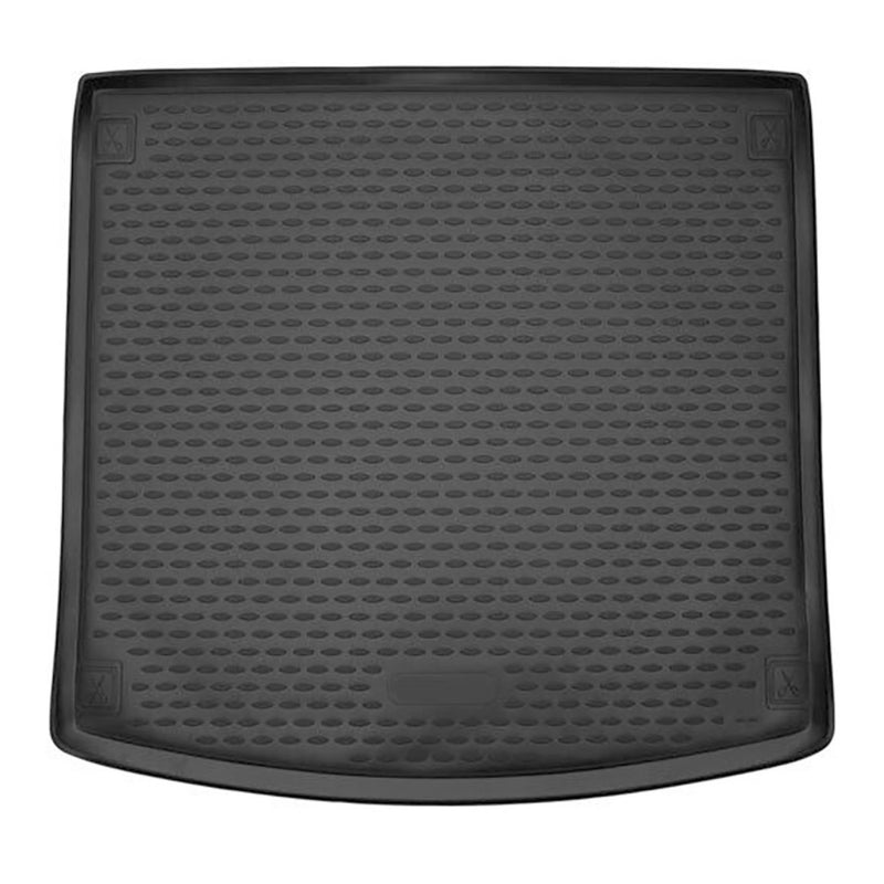 OMAC Tapis De Coffre pour VW Touareg 2018-2024 en caoutchouc Noir