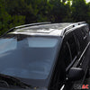 Barres de toit longitudinales pour Jeep Renegade 2014-2024 Aluminium Gris