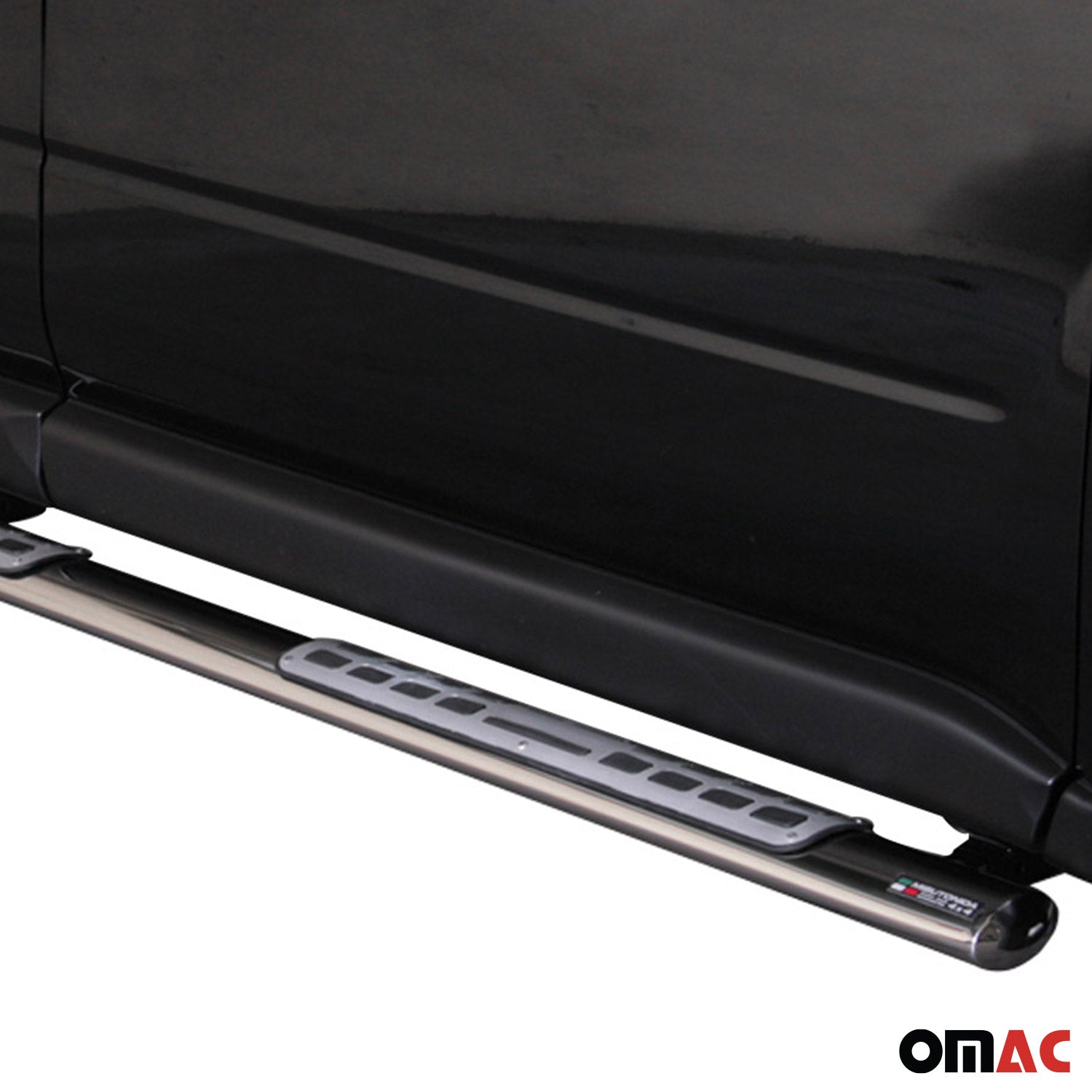 Marchepieds Latéraux pour Nissan X-Trail 2011-2014 Acier Inoxy Argent