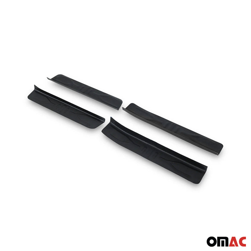 Couverture De Seuil De Porte pour Dacia Lodgy 2012-2024 ABS 4 Pcs