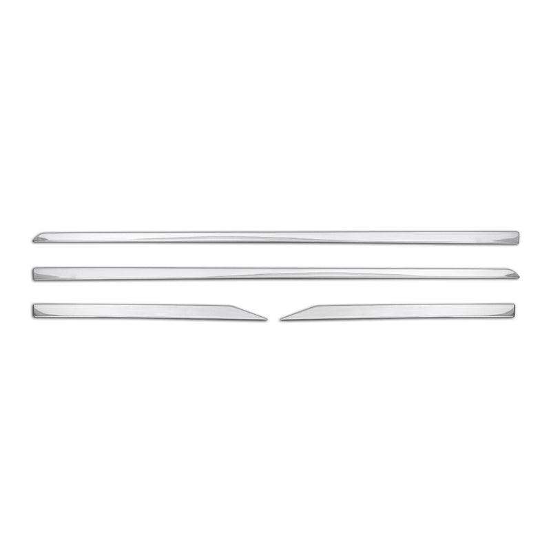 Garniture Baguette de porte latérale pour Lexus CT 2010-2021 en acier inox 4Pcs