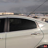 Cadre de lève-vitre pour Hyundai Accent Blue Solaris 2012-2020 Chromé Inox 14x