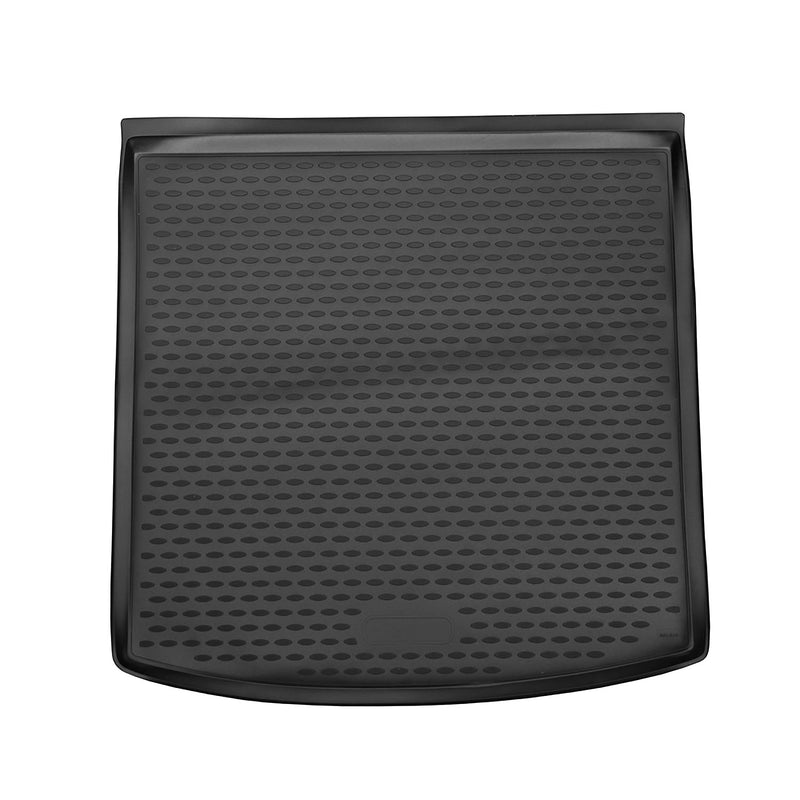 OMAC Tapis de coffre pour Skoda Kodiaq 2016-2024 sur mesure en caoutchouc Noir