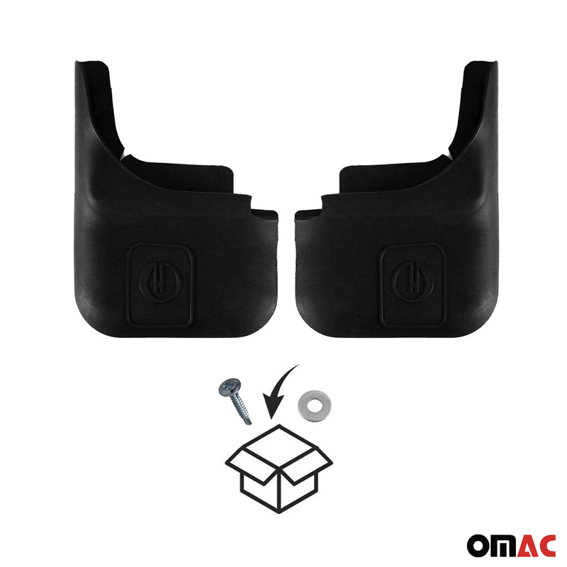 Garde boue Citroen Berlingo 2019-2024 Arriére Noir 2 Pcs