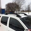 KIT Barres de toit trans+long pour Ford Ranger 2 2006-2012 Aluminium Noir