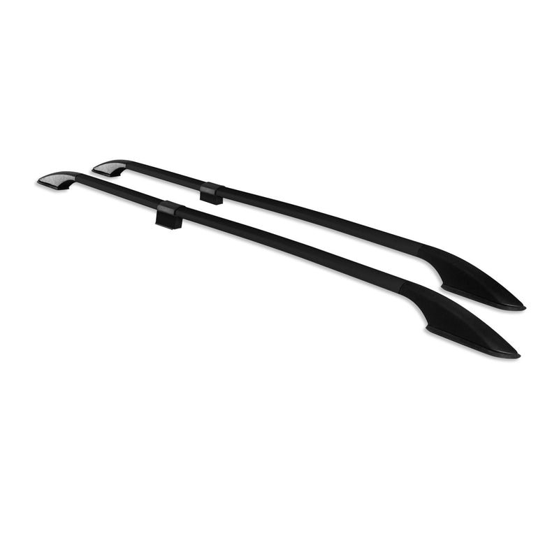 2009-2020 Nissan NV200 Barres de toit solides Noir en aluminium 2 Pcs