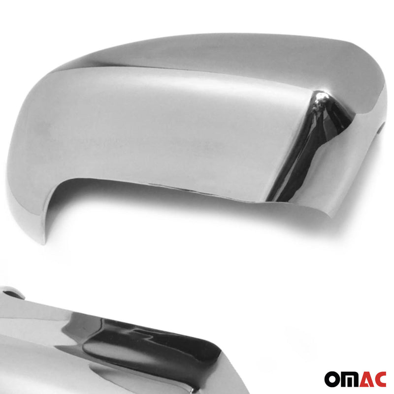 Coques de Rétroviseurs pour Nissan Qashqai +2 2007-2014 en ABS Argent