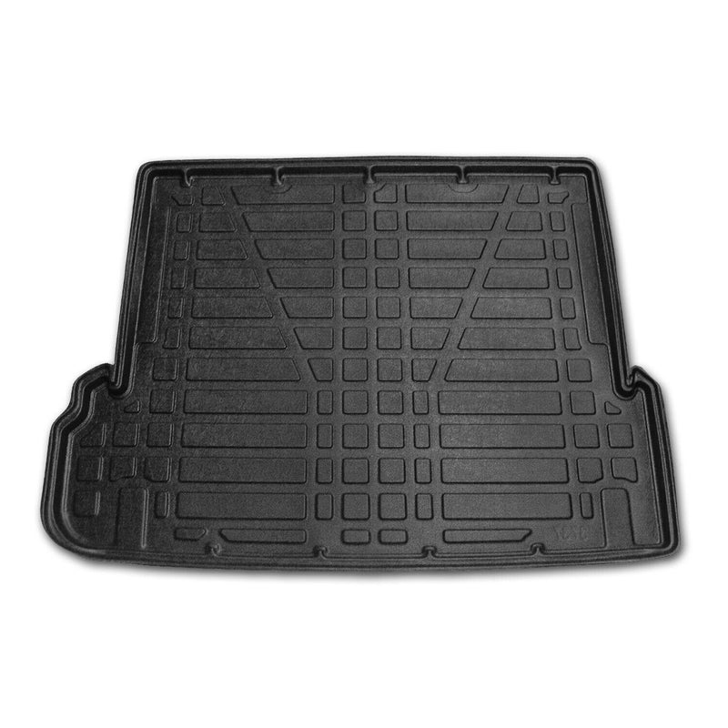 Tapis de Coffre pour Toyota Land Cruiser Prado 2009-2023 7places en TPE Noir