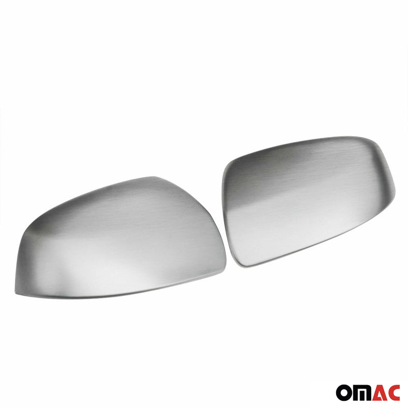 Coques de Rétroviseurs pour Smart Fortwo 451 2007-2015 en Acier Chromé Argent