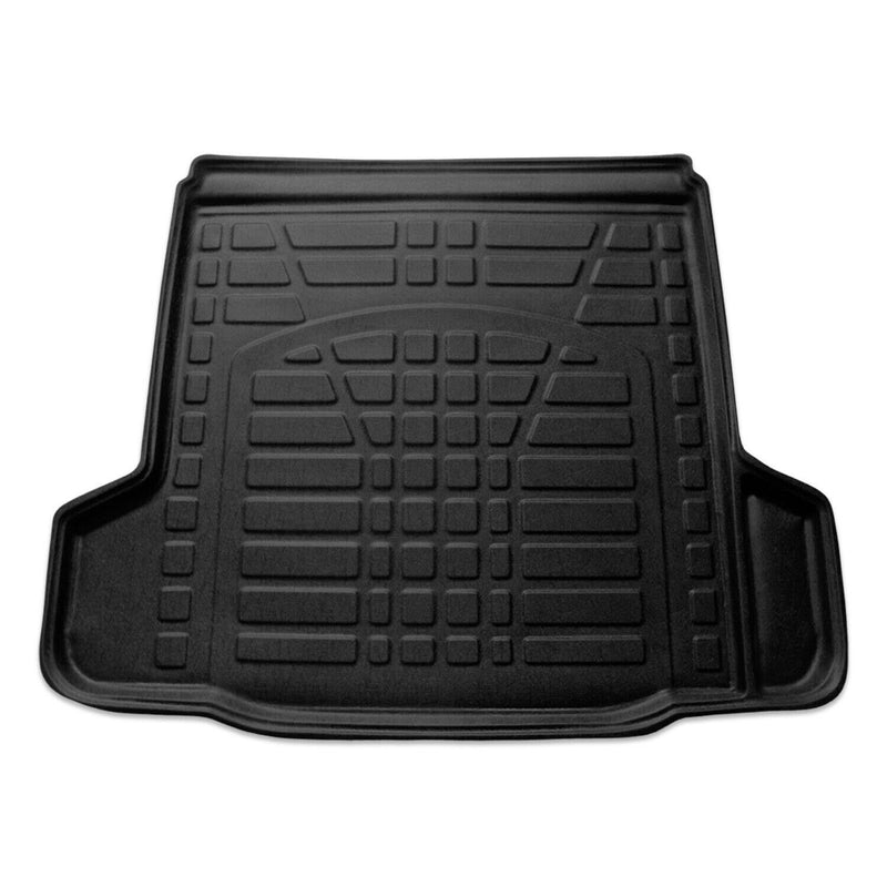 Tapis de Coffre pour Chevrolet Cruze 2009-2022 Berline en TPE Noir 1x