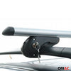 Brio Barres de toit transversales pour BMW X3 E83 2004-2010 Gris