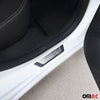 Seuils de porte pour VW Golf VI VII VIII en acier inox chromé brossé Exclusive