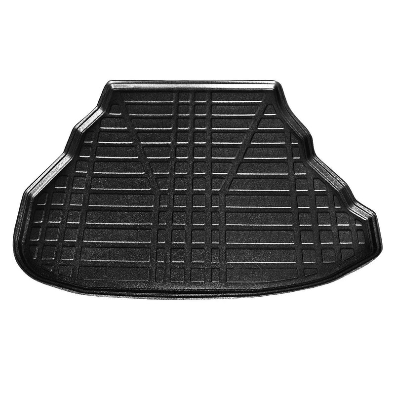 Tapis de Coffre pour Honda City 2009-2019 Berline en TPE Noir