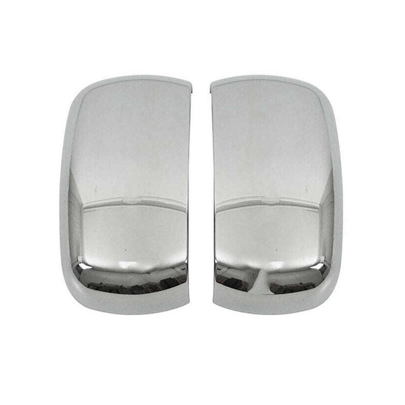 Coques de Rétroviseurs pour Fiat Doblo 2000-2010 ABS Chromé Foncé 2x