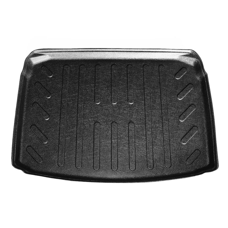 Tapis de Coffre pour Skoda Fabia 2008-2021 HB en TPE Noir