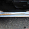 Pour Toyota Yaris III 2010-2021 4x Protection Seuils de Portes Acier Inox Chromé