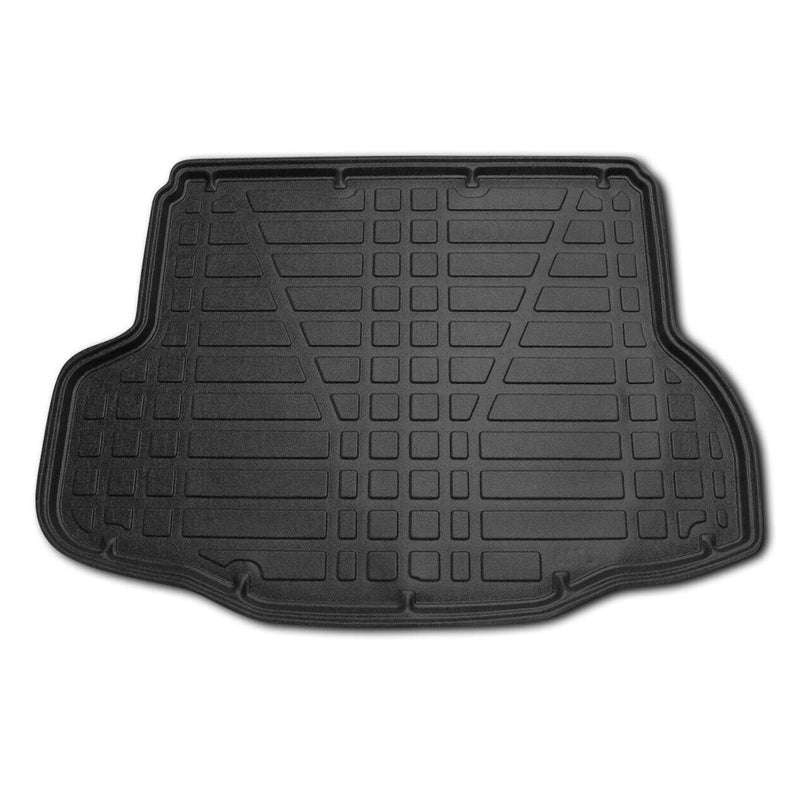 Tapis de Coffre pour Honda City 2020-2022 Berline en TPE Noir