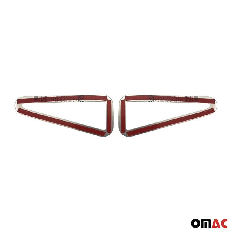 Cadre Clignotant Latéral pour Renault Wind en acier inox Chromé