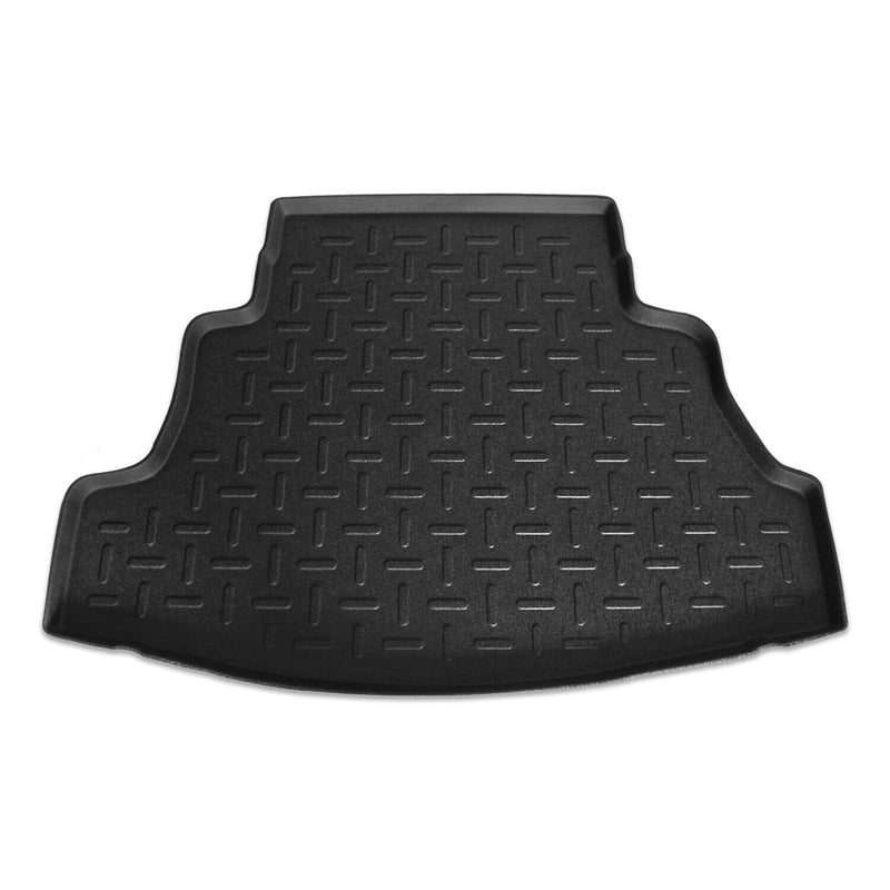 Tapis de Coffre pour Nissan Primera 2004-2010 Berline en TPE Noir