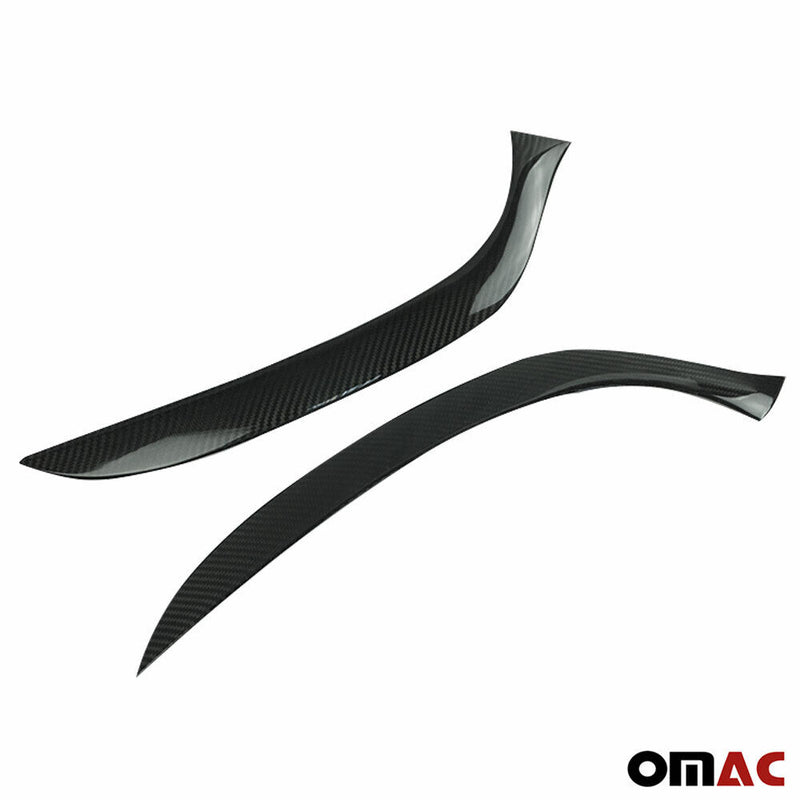 Baguettes de Phare Avant - pour Renault Clio IV 2012-2016 Carbone